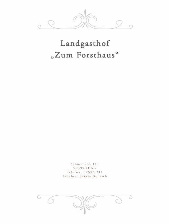 Zum Forsthaus